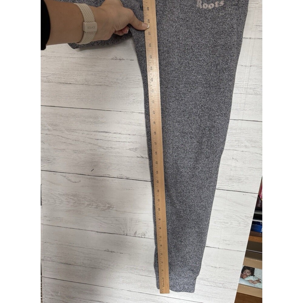 Roots Marled Grey Jogger Sweatpants Size XS - Picture 8 of 13